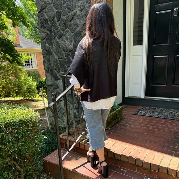 Made in Italy Knit Cotton Top - Picture 4 of 7